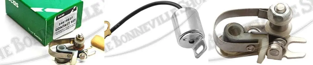 Points ignition for Triumph, Norton and BSA motorcycles