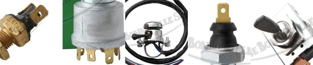 Classic British Motorcycle Switches for Triumph motorcycles