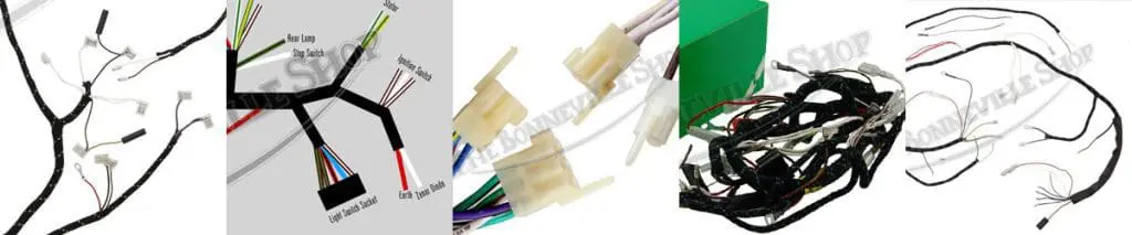 Wiring harness for Triumph motorcycles