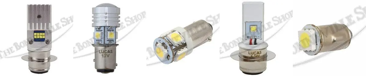 LED bulbs for Triumph motorcycles - LED lights for Triumph, Norton and BSA motorcycles