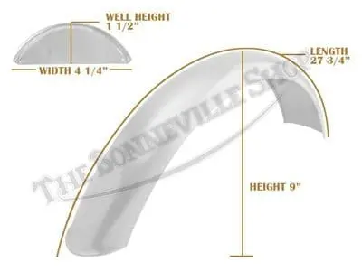 fender measurement 97-4440