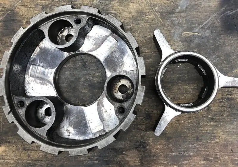 Installing New Clutch Rubber