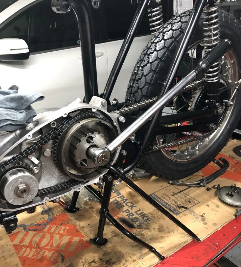 Installing New Clutch Rubber