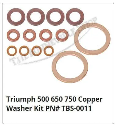 Sealing Washers and the Oil-Tight Triumph Engine