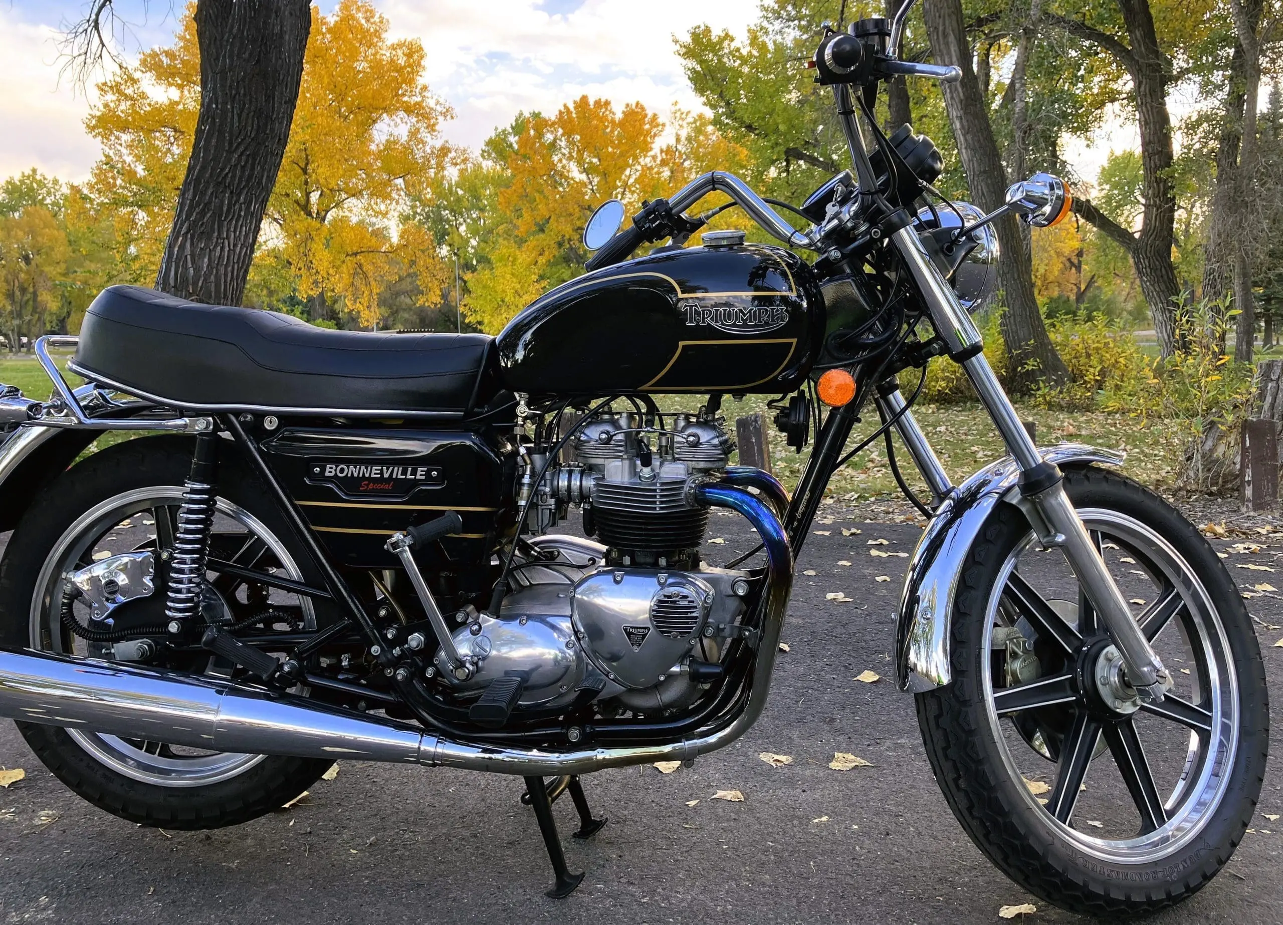Vintage Triumph Bonneville Customer Bike 6