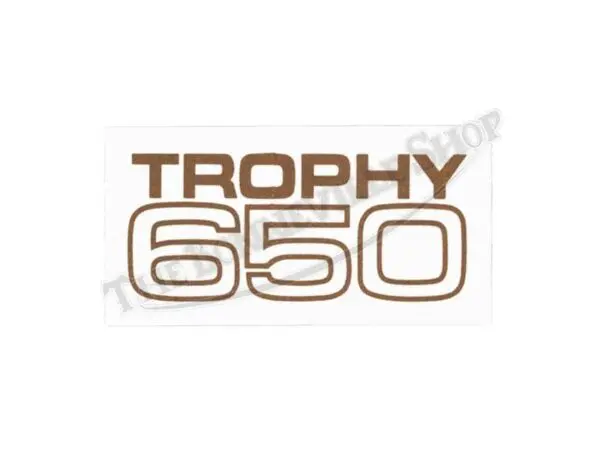 Triumph TR6 Trophy 650 Fuel Tank Peel and Stick Decal