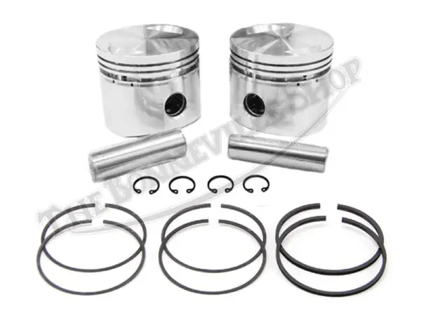 Norton 750 Commando Pistons with Grant Rings PN# 06-0381 06-0952 US