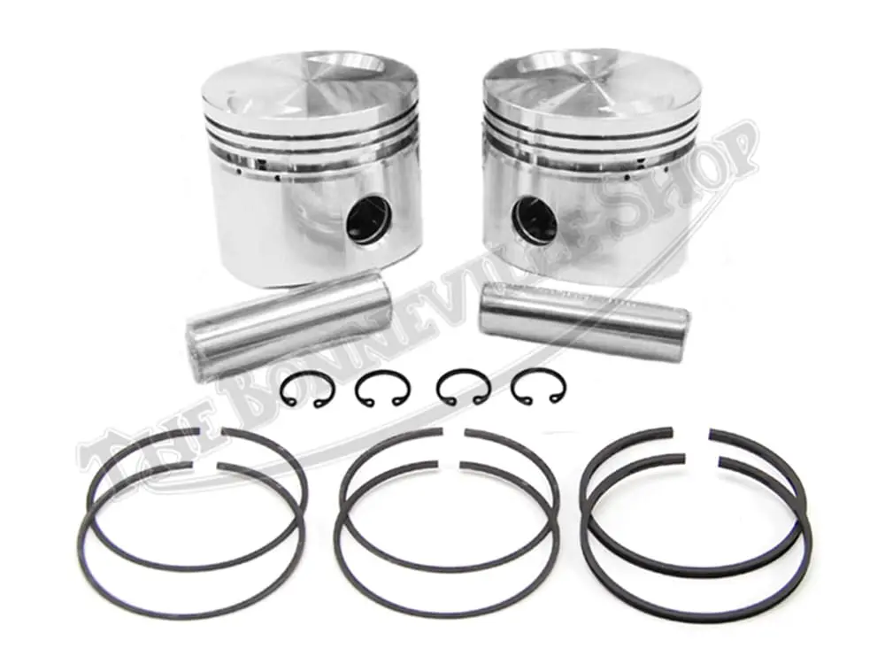 Norton 750 Commando Pistons with Grant Rings PN# 06-0381 06-0952 US