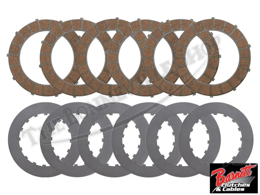 Triumph 500 650 750 Barnett Clutch Plates Pack PN# 57-1362 B 57-1363 B