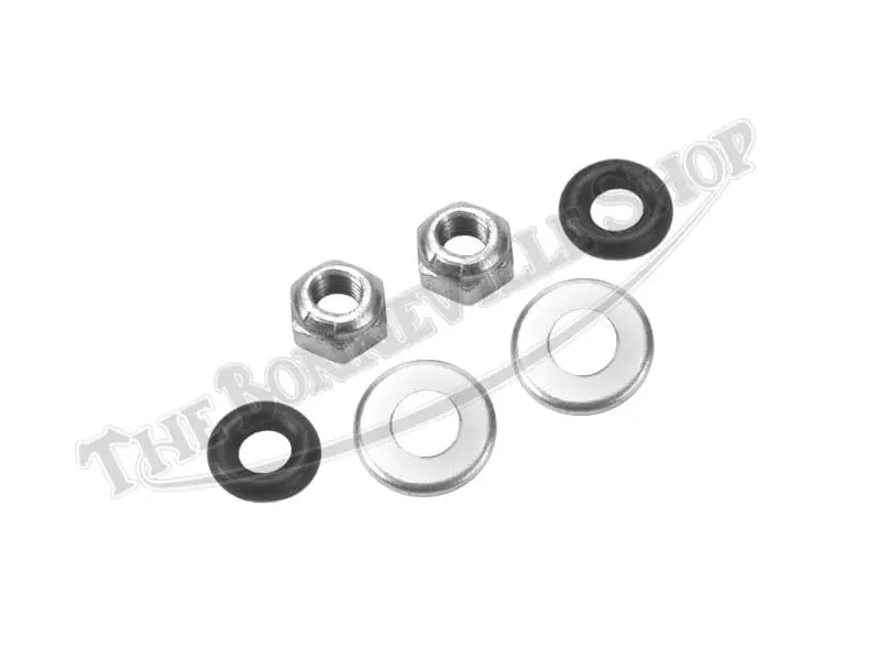 Amal Concentric Carburetor Mount Kit 70-9554, 70-9555, 14-1301 Triumph Bonneville T120 T140 TR6 TR7 Carb Mounting Cupped Washers, O-Rings and Nuts PN# 70-9554, 70-9555 and 14-1301