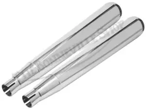 Triumph BSA 650 750 Silencer Pair 1971-1972 UK Made PN# 71-2382