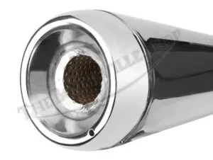 Triumph BSA 650 750 Silencer Pair 1971-1972 UK Made PN# 71-2382