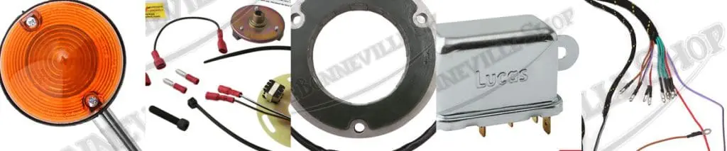 The Bonneville Shop sells electrical parts for vintage and classic Norton motorcycles online