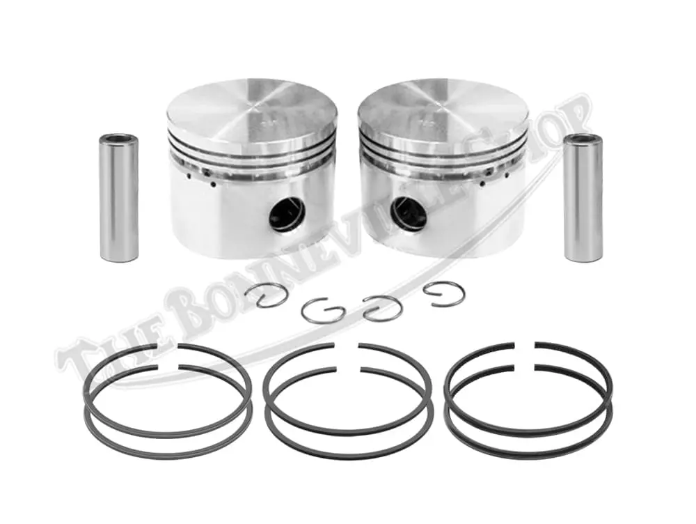 Norton 850 Commando Pistons with Grant Rings PN# 06-3838 06-7958 US