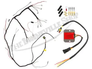 Genuine Lucas Wiring Harness for Electronic Ignition with Single-Phase Regulator/Rectifier Kit 1968 PN# TBS-19112S 54953443E SPR120W