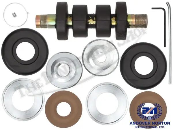 Norton Commando MK1 MK2 1968-1974 Front Vernier Adjustable Isolastic Kit Andover PN# 06-7337