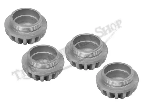 Triumph Unit 500 650 Bonneville Tiger Webco-Type Starburst Rocker Caps Set PN# 70-4610 R 71-2744