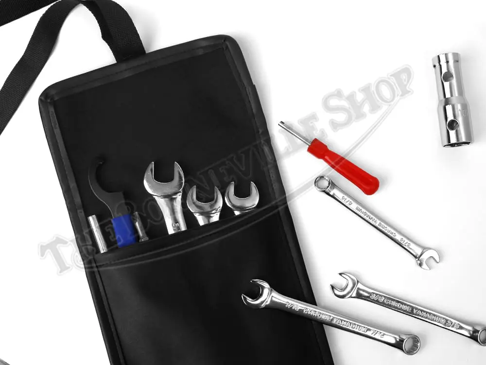 Tool Kit Triumph 1969-82 SAE spanners and various tools - PN# 60-7166 -Triumph Workshop Tools