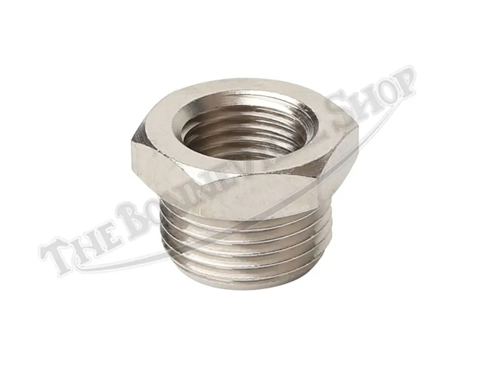 Adapter Fuel Top fitting - BSA to Triumph Size 3/8 pipe to 1/4 pipe PN# 68-8024 A