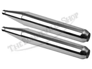Norton Commando Interstate Muffler Silencer Pair PN# 06-3130 W