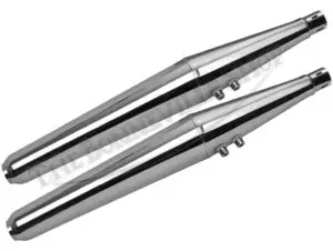 Norton Commando Interstate Muffler Silencer Pair PN# 06-3130 W