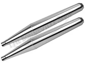 Norton Commando Interstate Muffler Silencer Pair PN# 06-3130 W