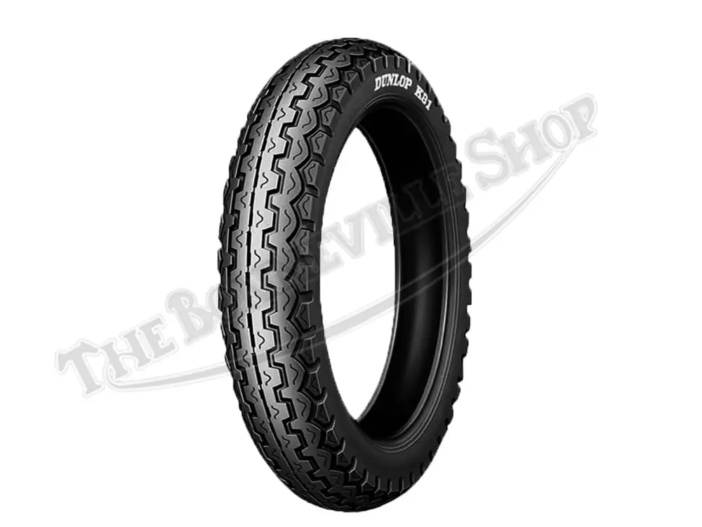 Dunlop TT100-K81 Retro/Vintage Tire Front/Rear - 4.25/85-18 - 64H PN# TBS-K81-18