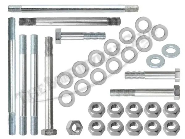 Triumph 650 TR6R T120R Complete Engine Crankcase Bolt and Stud Kit 1967–1968 PN# TBS-0118 A
