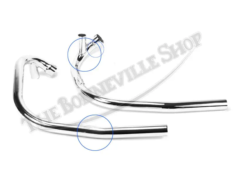 71-7507-71-7508-02-Triumph-Unit-750-T140-TR7-Exhaust-Pipe-Set-1973-82-Balanced