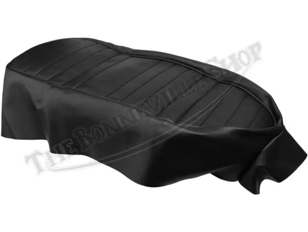 Triumph 350 500 650 Black Top Ribbed Seat Cover 1967-1968 PN# 82-7777 B F7777