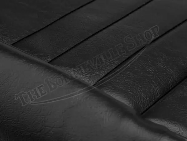 Triumph 350 500 650 Black Top Ribbed Seat Cover 1967-1968 PN# 82-7777 B F7777