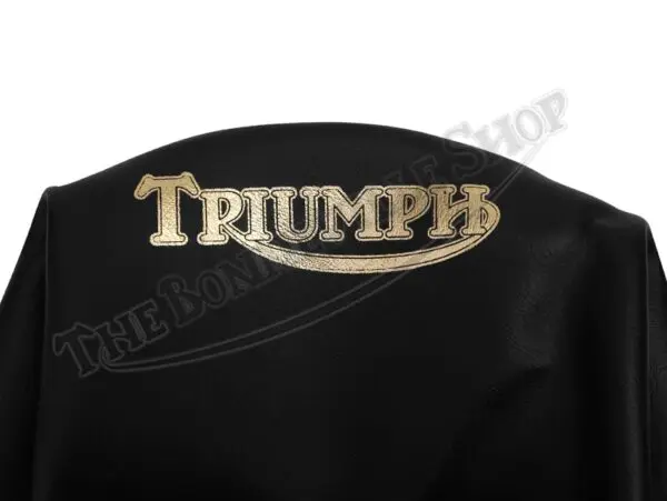 Triumph 350 500 650 Black Top Ribbed Seat Cover 1967-1968 PN# 82-7777 B F7777