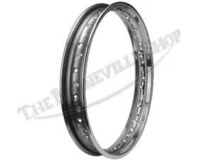 MC260-VT - Triumph BSA Stainless Conical Rear 18" WM3 Rim Devon Valtru UK Made PN# MC260-VT 00-0000
