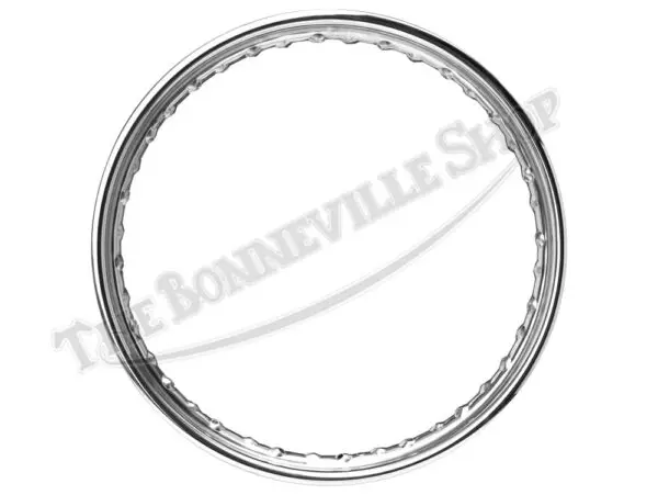MC270-VT - Triumph BSA Stainless Conical Front WM2 19" Rim Devon Valtru UK Made PN# MC270-VT 37-3818