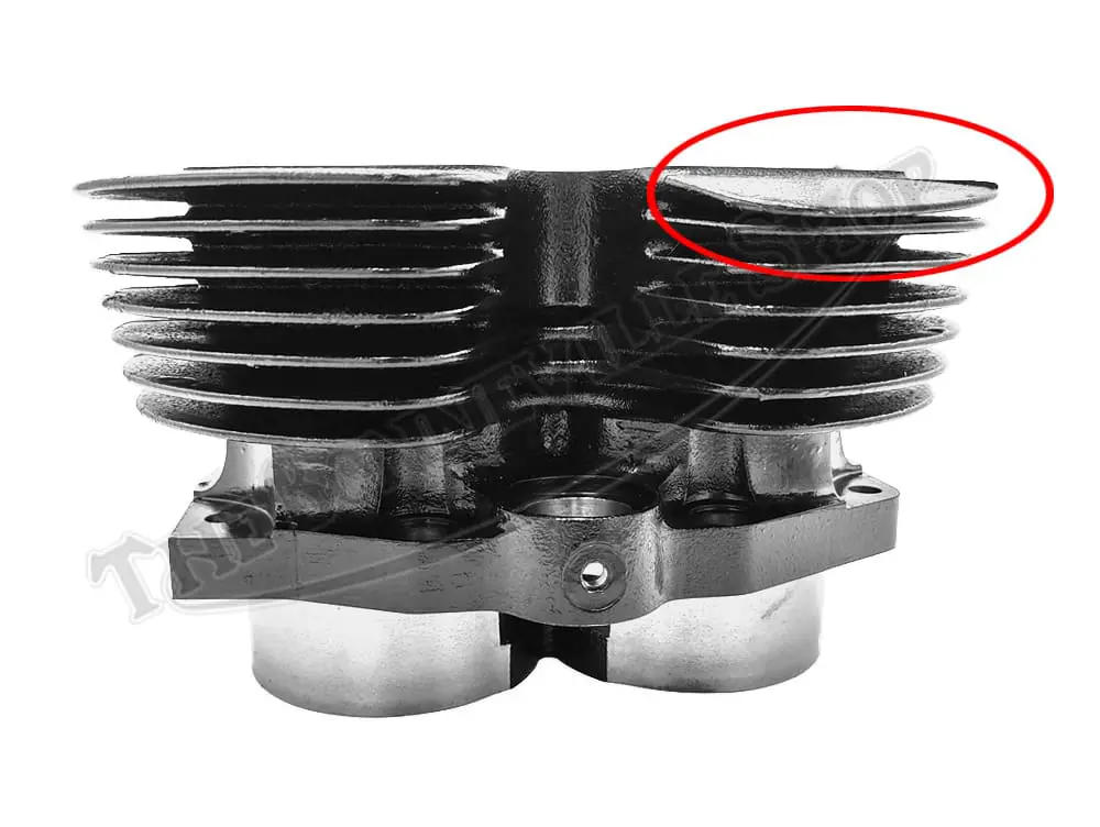 Triumph 750 T140 Bonneville TR7 Tiger 10-Hole Cylinder Barrel 1973-1980 UK-Made PN# 71-4005-2nd