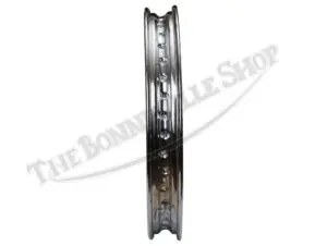 BSA A10 A50 A65 B25 Triumph TR25W Stainless QD-Crinkle Hub Rear Rim WM3 X 18-inch PN# 37-2291 S-2nd