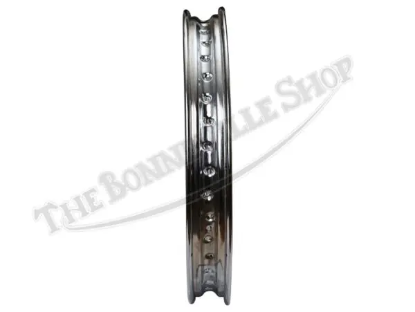 BSA A10 A50 A65 B25 Triumph TR25W Stainless QD-Crinkle Hub Rear Rim WM3 X 18-inch PN# 37-2291 S-2nd