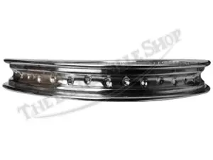 BSA A10 A50 A65 B25 Triumph TR25W Stainless QD-Crinkle Hub Rear Rim WM3 X 18-inch PN# 37-2291 S-2nd