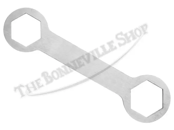 Triumph BSA Norton Stainless Fork Top Nut Box Spanner Double-Ended 1-5/16" 1-1/2" PN# 60-0779 S D779 P259F