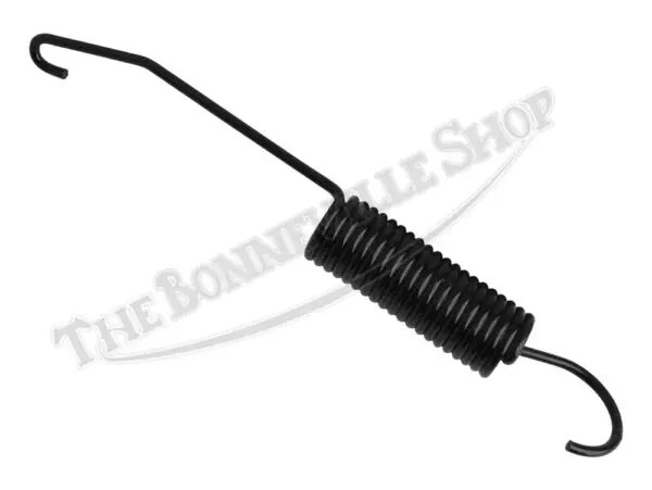 Black coil spring with hooks