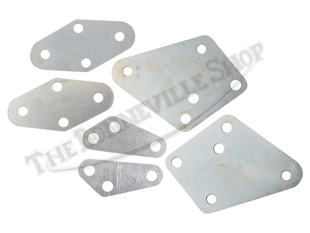 Norton Commando 750 850 Roadster Silencer Bracket Set 6-Piece 1970-74 PN# 06-1722-Set