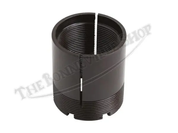 Black metal fork adjuster sleeve
