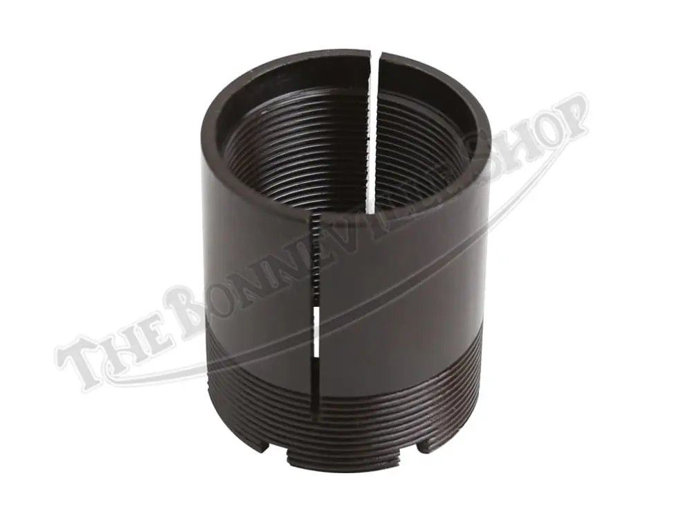 Black metal fork adjuster sleeve