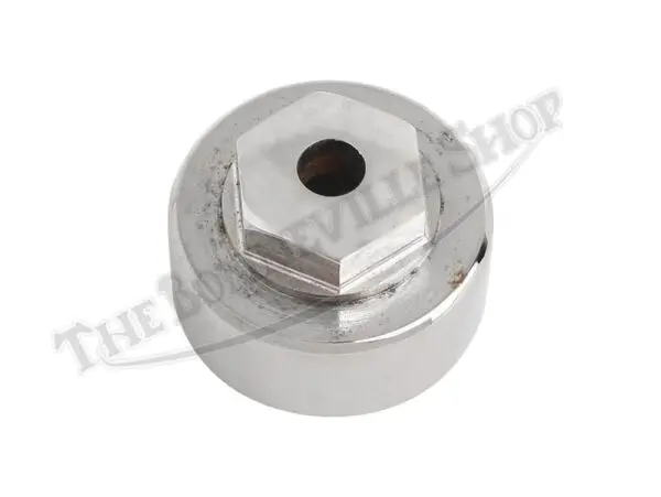 BSA B31 A10 A65 M20 Chrome Steering Stem Top Cap Nut 1946-1968 PN# 67-5024