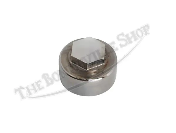 BSA A & B Models Fork Top Nut Chrome (Without Damper Hole) PN# 67-5024 A
