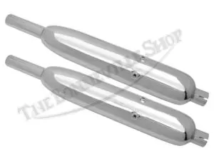 Triumph Silencer T110 T120 Long 1963- PN# 70-4949