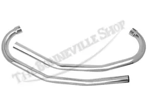 Triumph Exhaust TR6 T120 Unit 1965-68 PN# 70-5957/58 70-1957/58