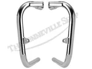 Triumph Exhaust T120 TR6 1969-70 Balanced System PN# 71-0022/24 70-5957/58