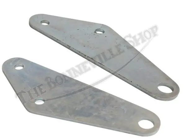 Triumph 650 Silencer Mounting Bracket Set (2) 1971-1972 PN# 71-2282
