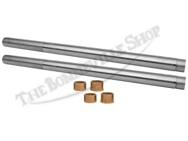 Triumph 5T 6T T110 T120 Fork Tube Set Complete with Bushings Pre-Unit Nacelle Models 1947-1959 UK-Made PN# 97-0382A H382A